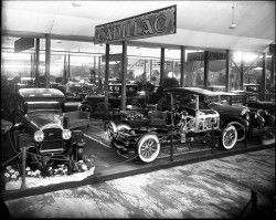 Ženevský autosalon v roce 1925
