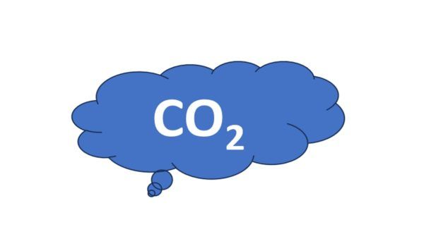 CO2 - oxid uhličitý - ilustračný obrázok