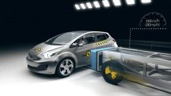 schema testu boèního nárazu Euro NCAP