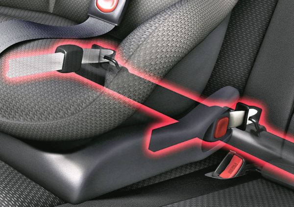 the principle of anchoring child seats using the ISOFIX system